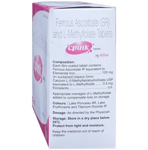 cpink 100mg tablet 15's